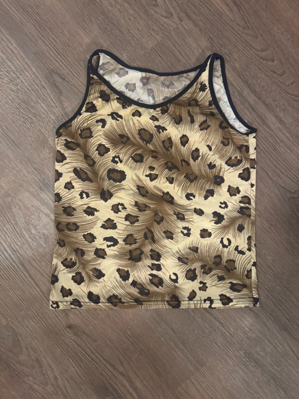 Leopard Print Tank Top